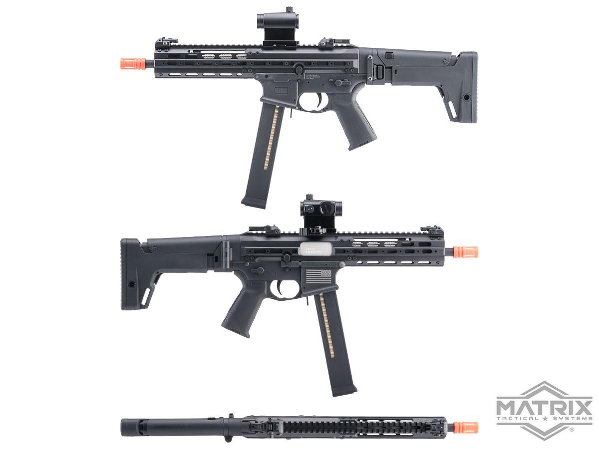 Matrix x Double Eagle UTR45 Airsoft AEG SMG w/ Modular Handguard and Falcon Gearbox