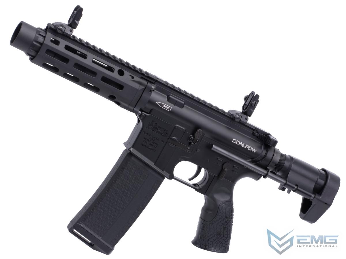 EMG Daniel Defense Licensed DDM4 PDW Airsoft AEG Rifle w/ CYMA Platinum Gearbox