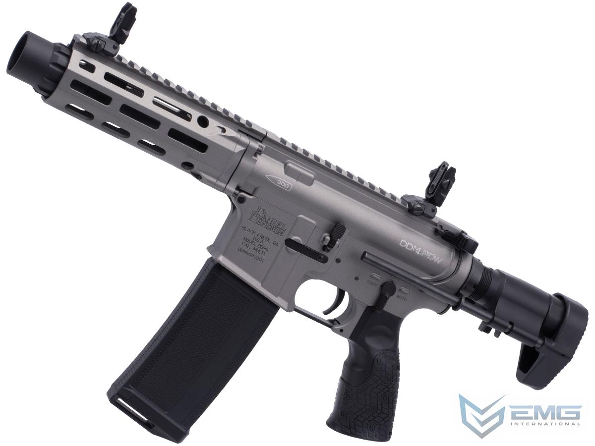 EMG Daniel Defense Licensed DDM4 PDW Airsoft AEG Rifle w/ CYMA Platinum Gearbox