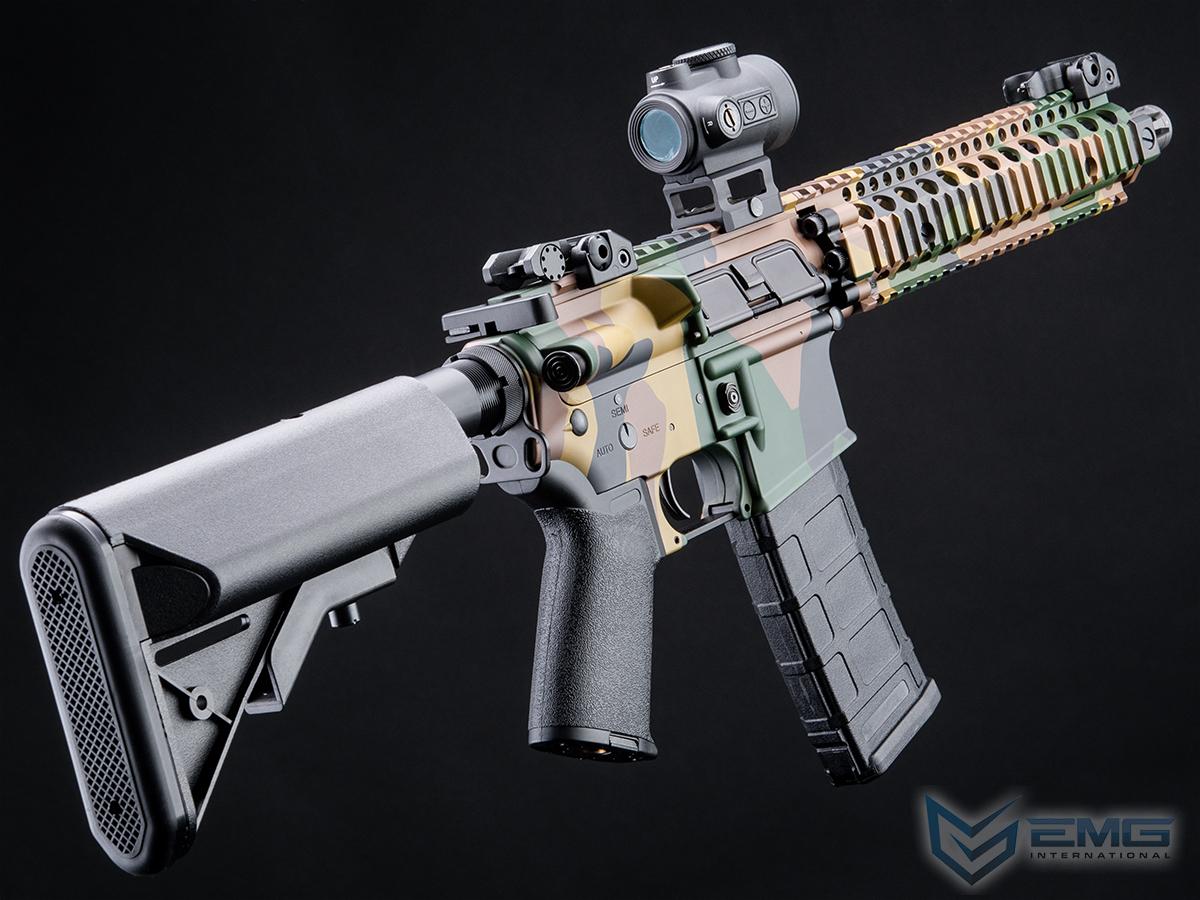 EMG Daniel Defense Licensed DDM4 Airsoft AEG Rifle w/ CYMA Platinum QBS Gearbox
