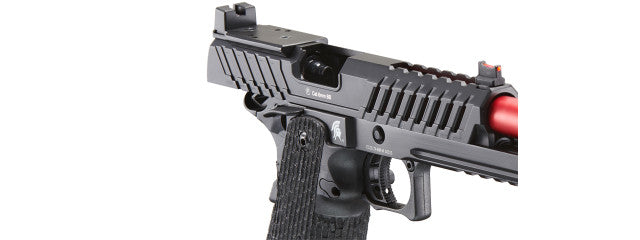 Knightshade Hi-Capa Gas Blowback Airsoft Pistol W/ RED DOT MOUNT
