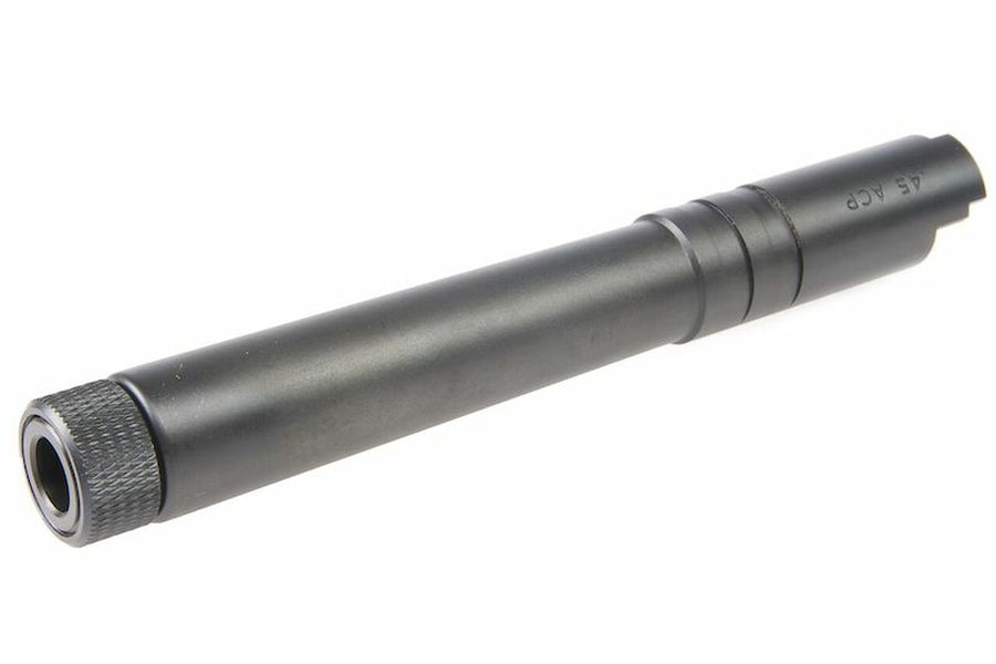 Airsoft Masterpiece Steel Threaded Outer Barrel w/ Thread Protector for Tokyo Marui Hi-Capa 5.1