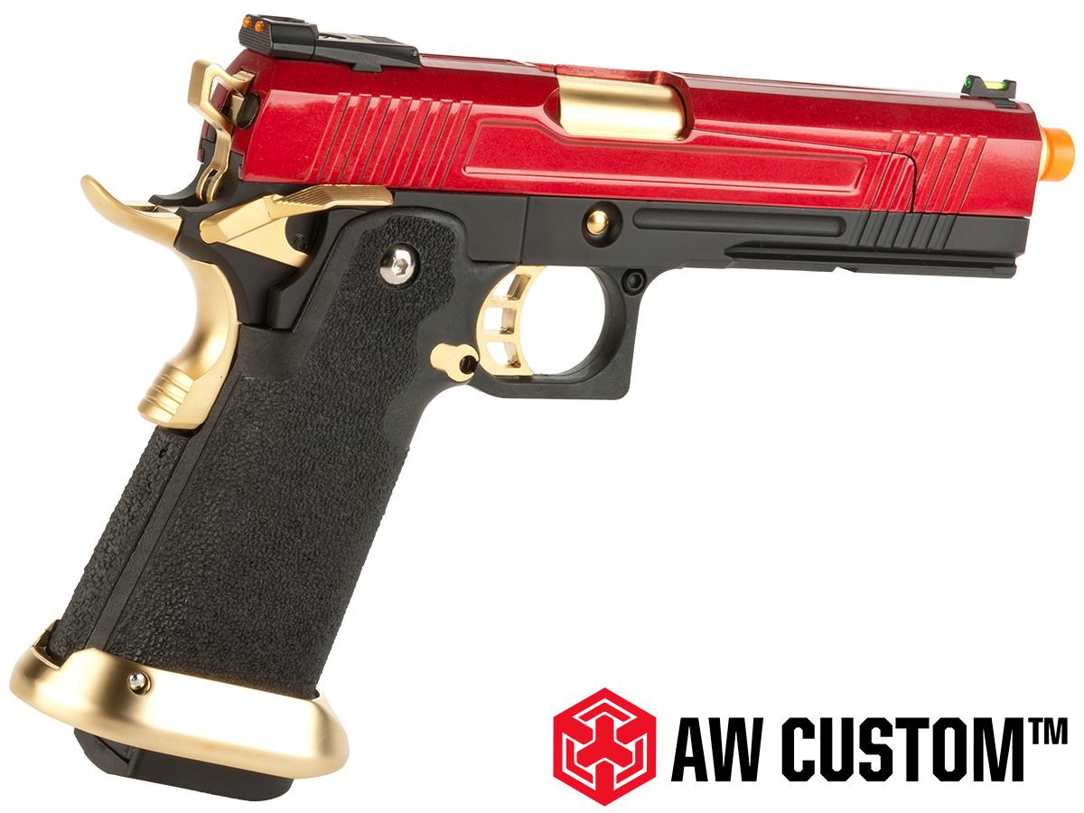 AW Custom Split Frame Hi-Capa Competition Grade Gas Blowback Airsoft Pistol