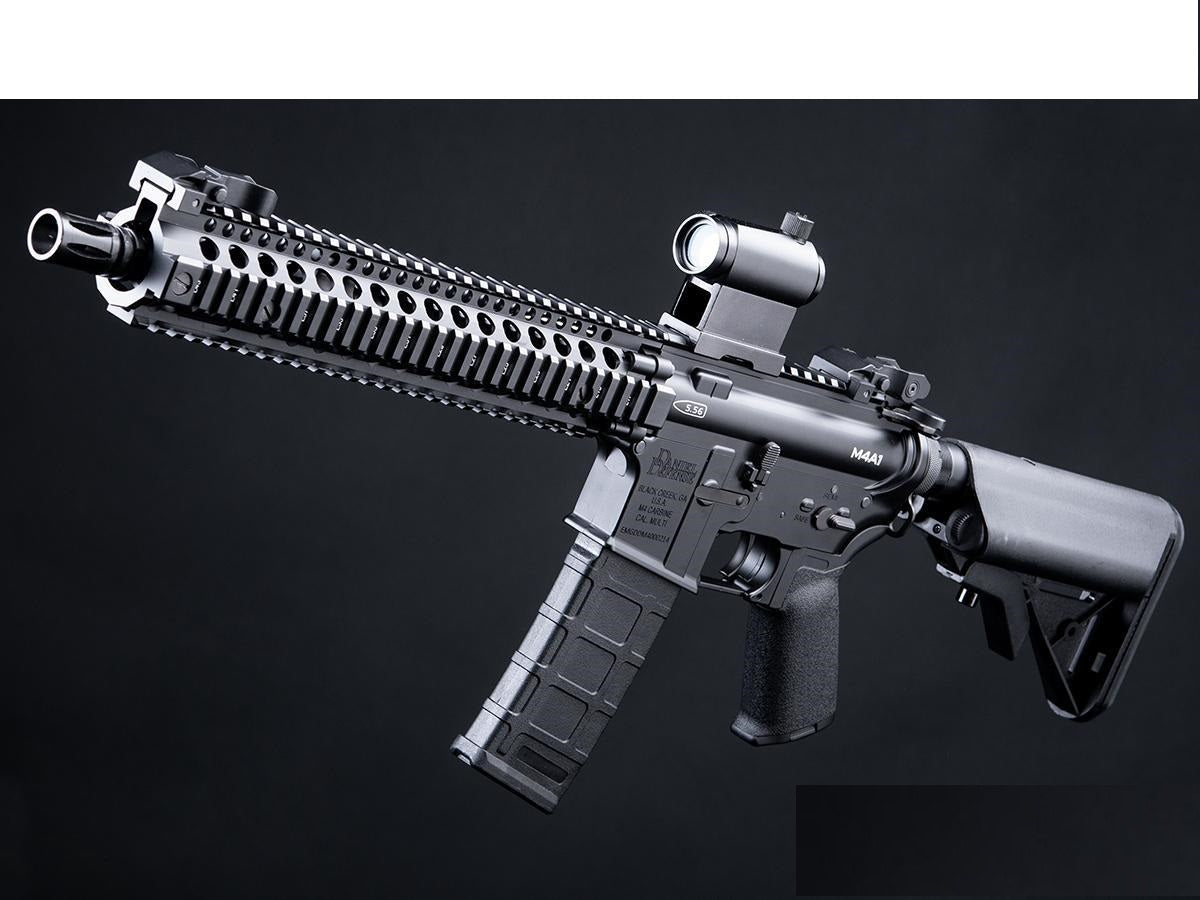 EMG Daniel Defense Licensed DDM4 Airsoft AEG Rifle w/ CYMA Platinum QBS Gearbox